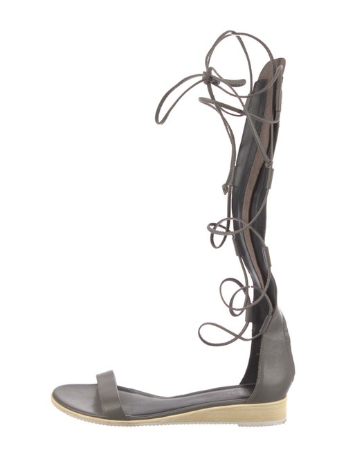 Tibi Leather Gladiator Sandals