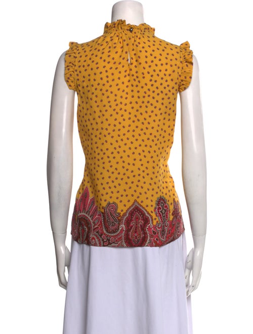 Tibi Silk Printed Blouse