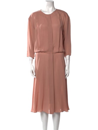 Tibi Silk Midi Length Dress