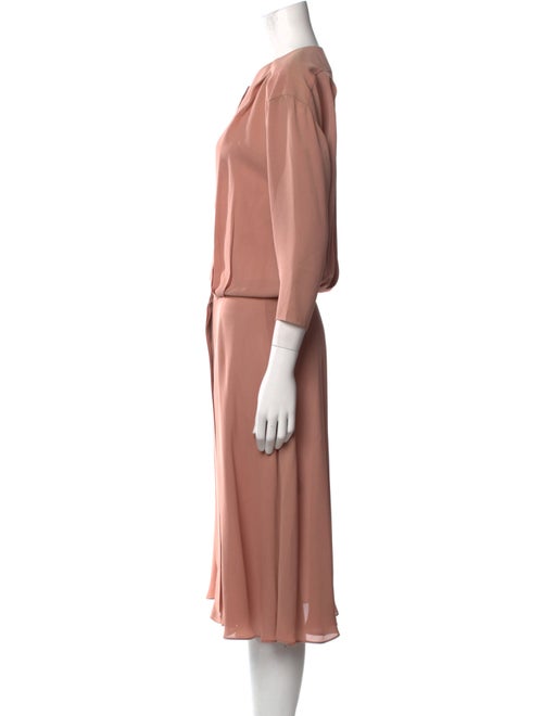 Tibi Silk Midi Length Dress