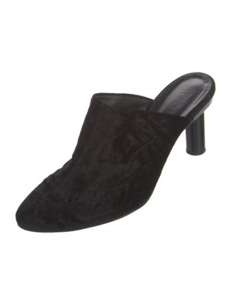 Tibi Velvet Mules