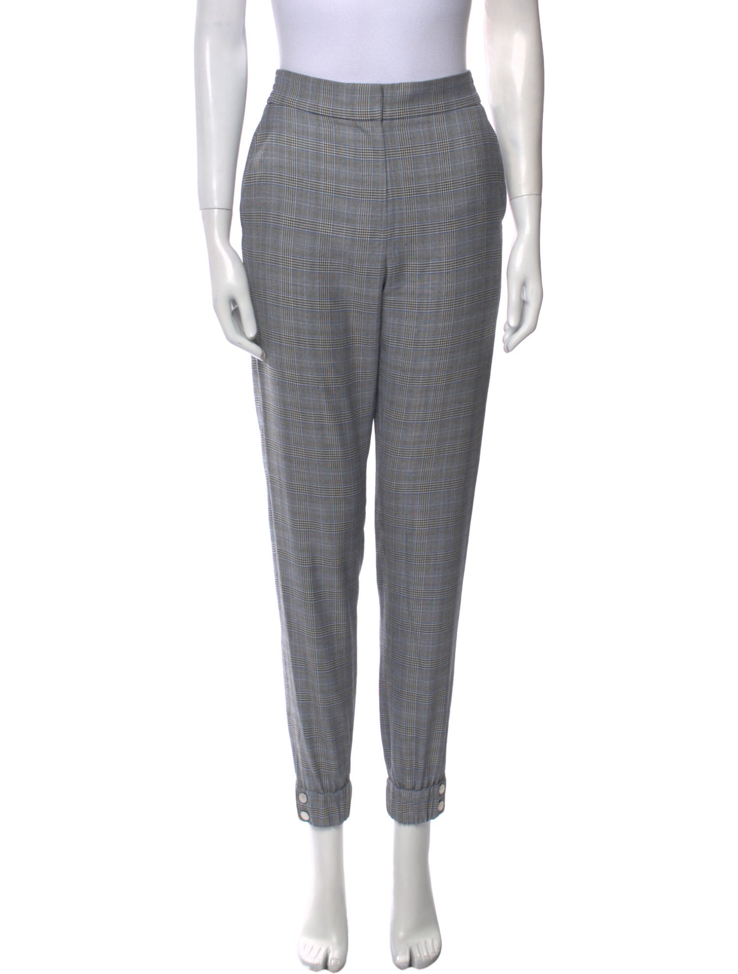 Tibi Wool Skinny Leg Pants