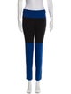 Tibi Colorblock Pattern Skinny Leg Pants
