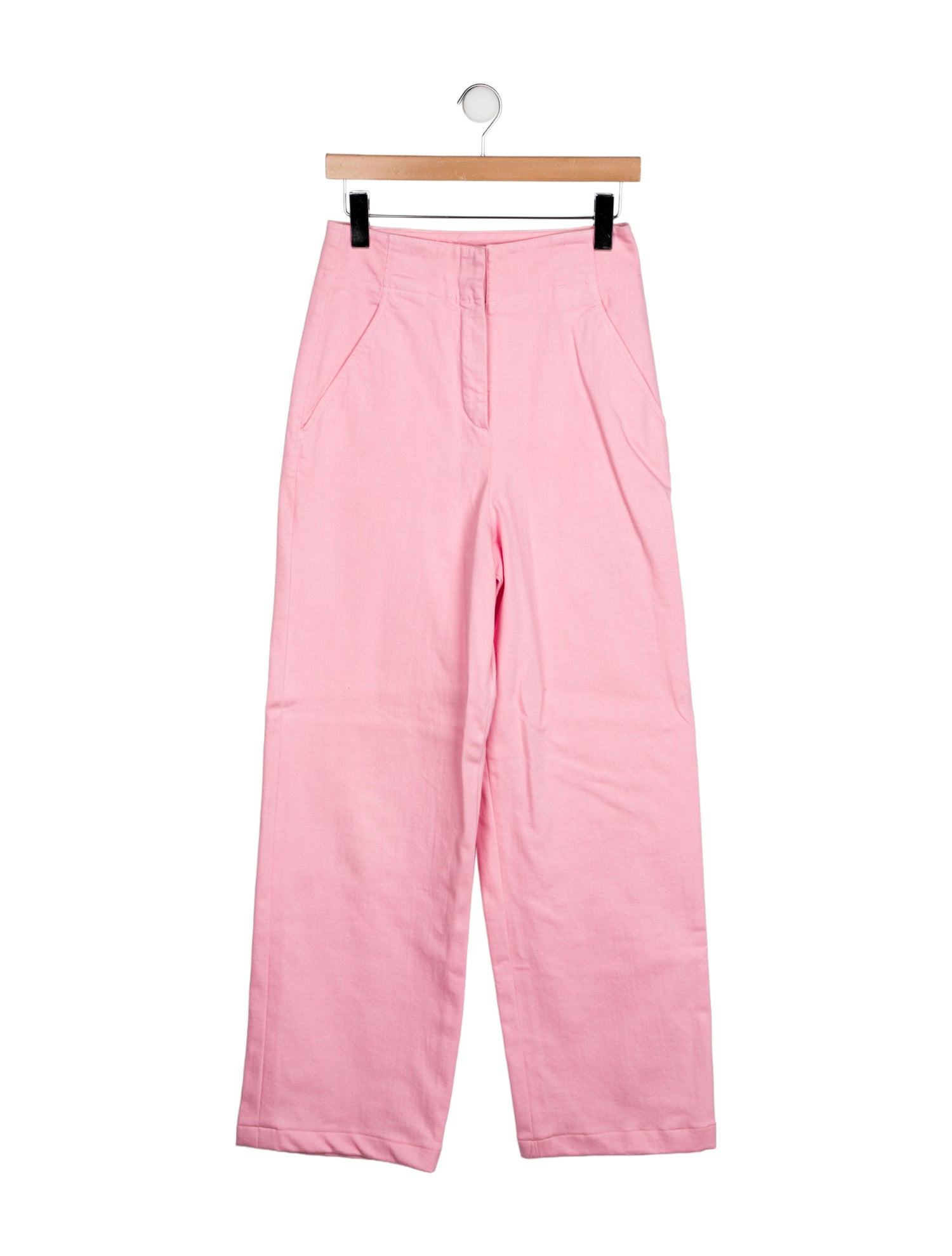 Tibi High-Rise Wide Leg Jeans