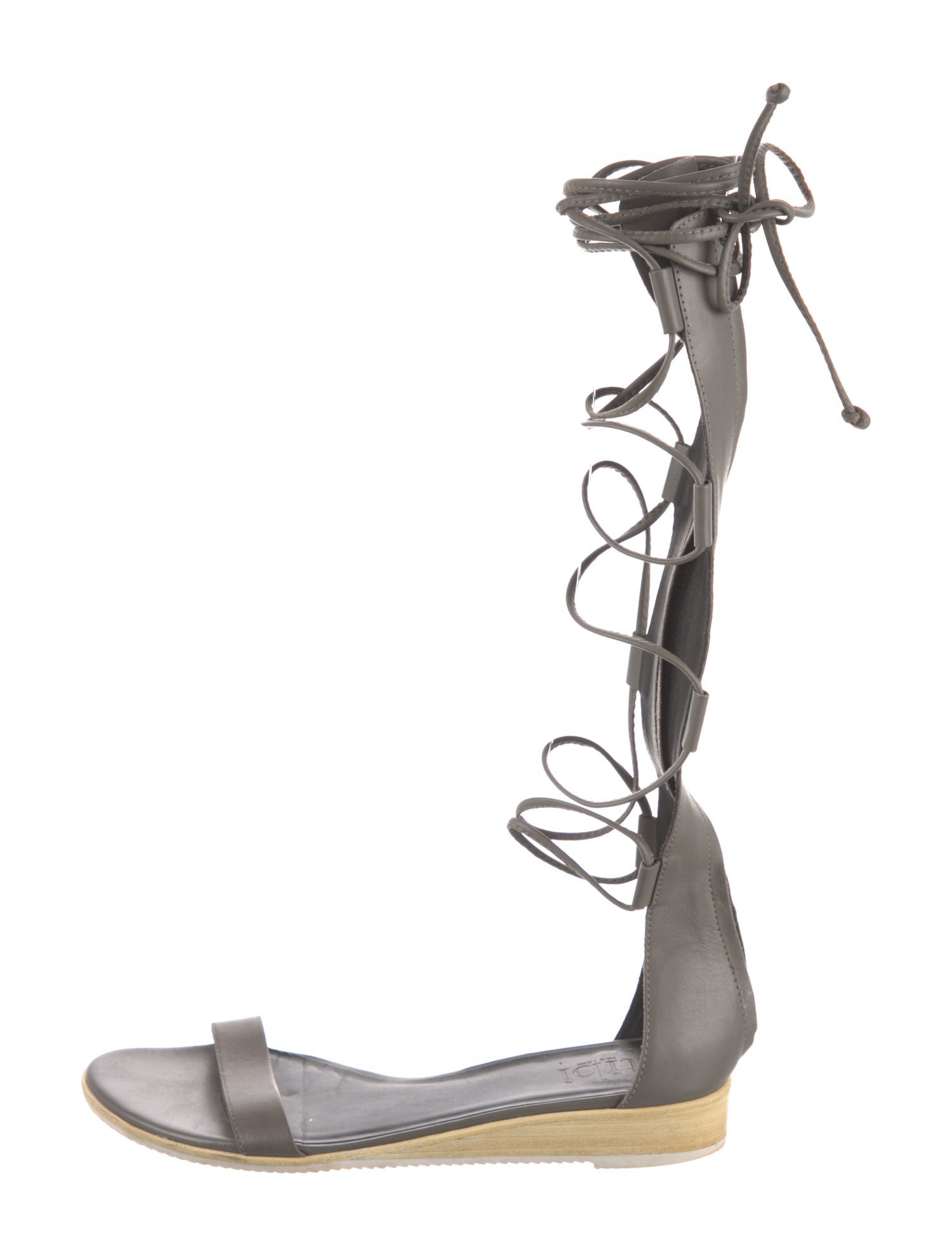 Tibi Leather Gladiator Sandals