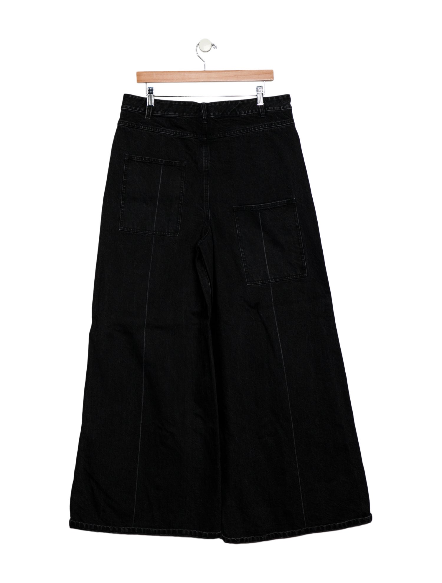 Tibi High-Rise Wide Leg Jeans