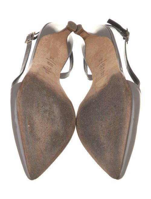 Tibi Patent Leather Slingback Pumps