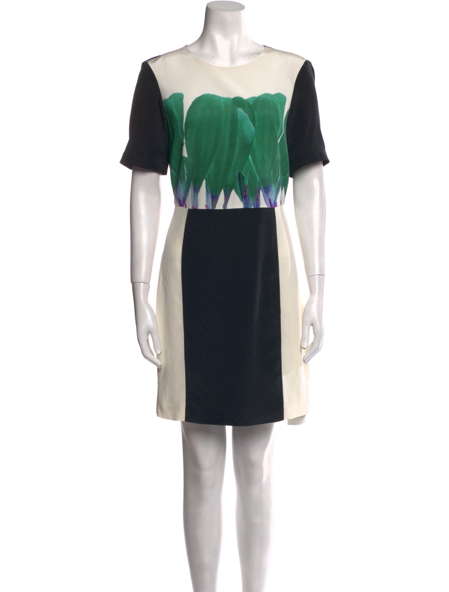 Tibi Silk Mini Dress