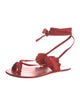 Tibi Suede Gladiator Sandals