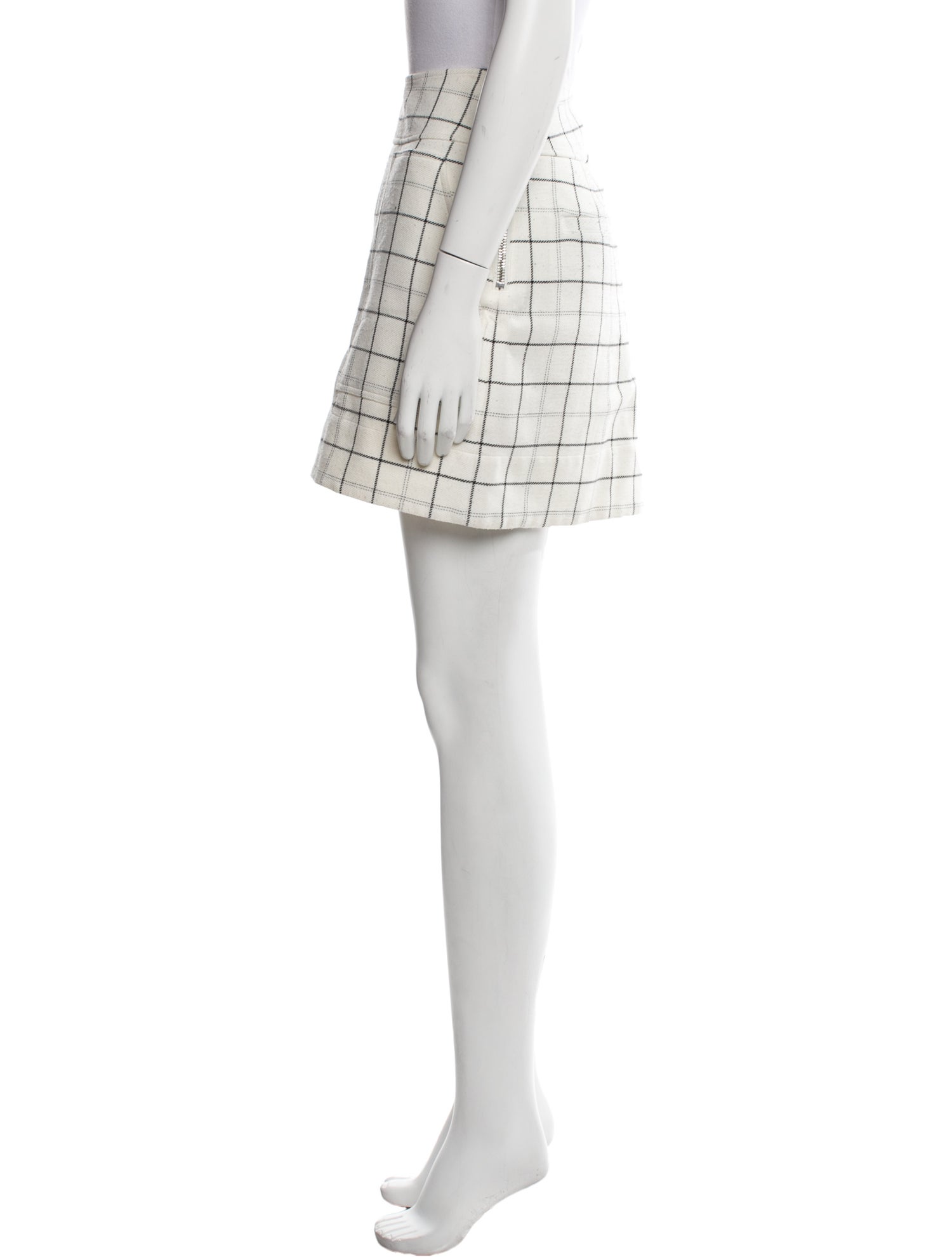 Tibi Wool Mini Shorts