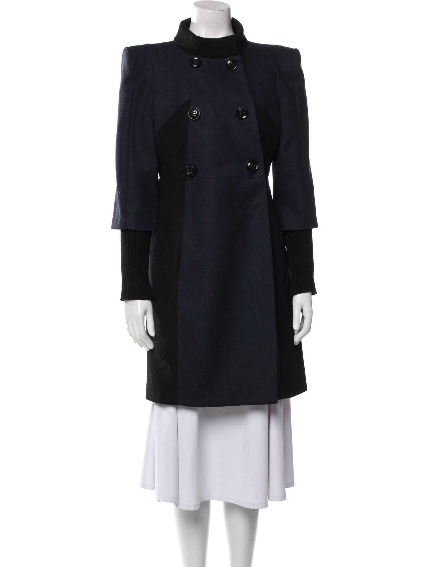 Tibi Wool Peacoat