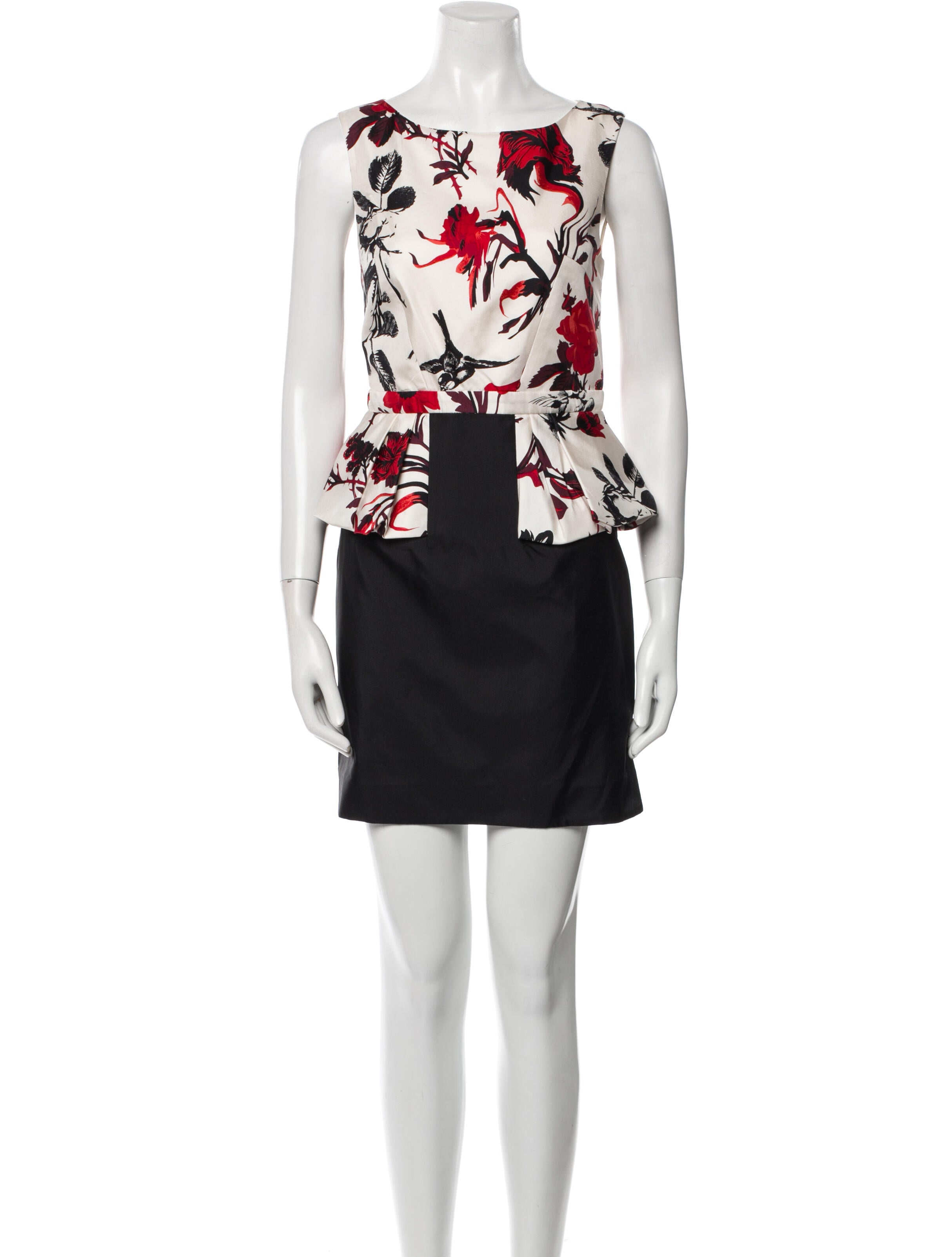 Tibi Silk Mini Dress