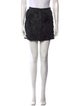Tibi Raw-Edge Trim Mini Skirt