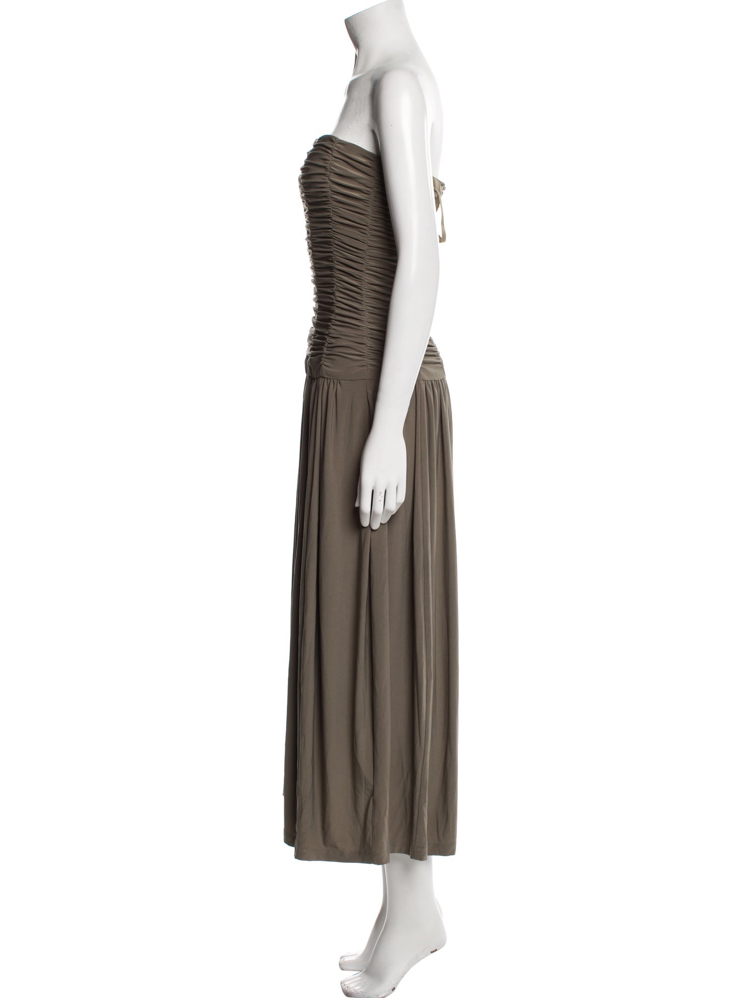Tibi Strapless Long Dress