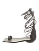 Tibi Leather Gladiator Sandals
