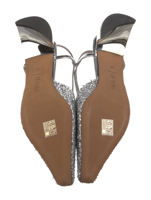 Tibi Sequins Slingback Pumps