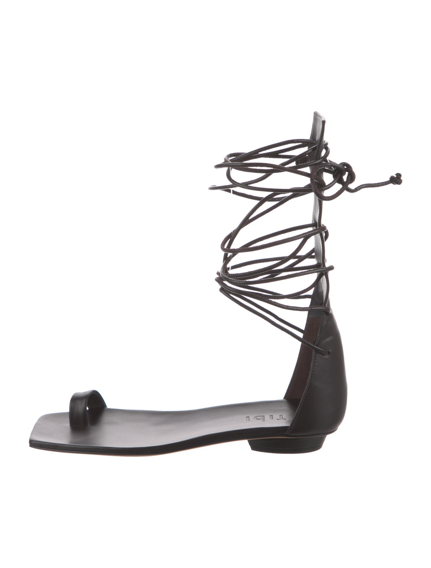 Tibi Leather Gladiator Sandals