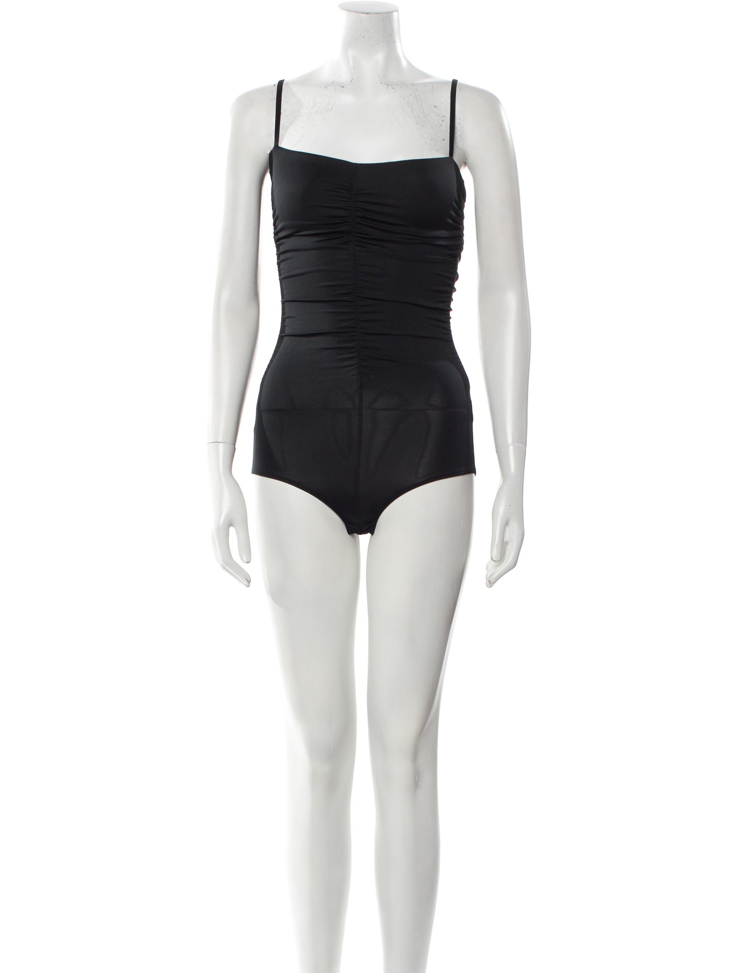 Tibi Square Neckline Sleeveless Bodysuit