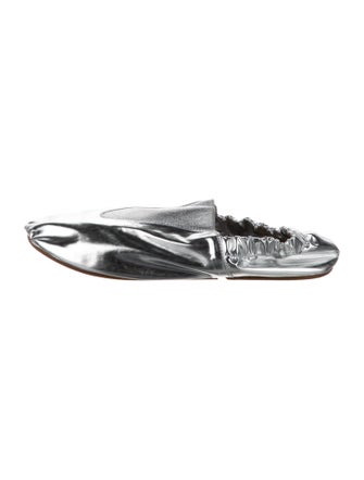 Tibi Patent Leather Ballet Flats