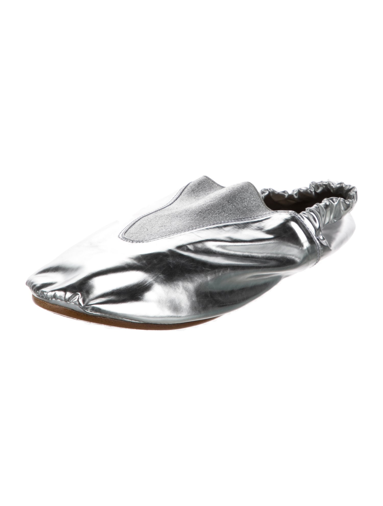 Tibi Patent Leather Ballet Flats