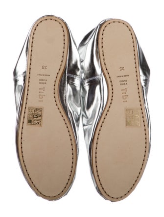 Tibi Patent Leather Ballet Flats