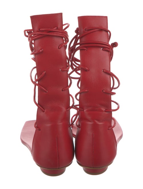 Tibi Leather Gladiator Sandals