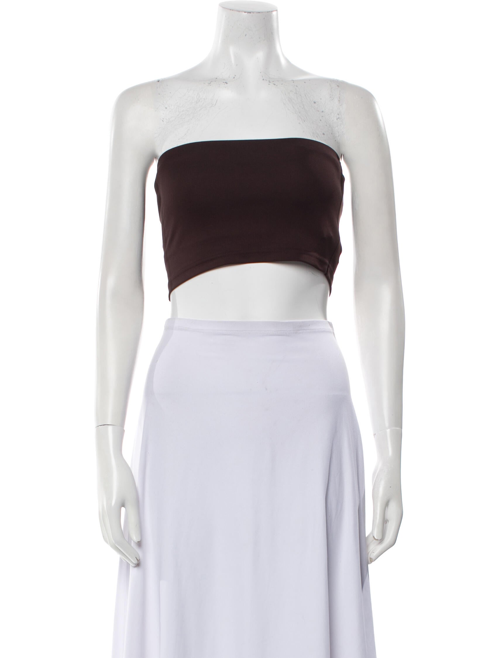 Tibi Strapless Crop Top w/ Tags