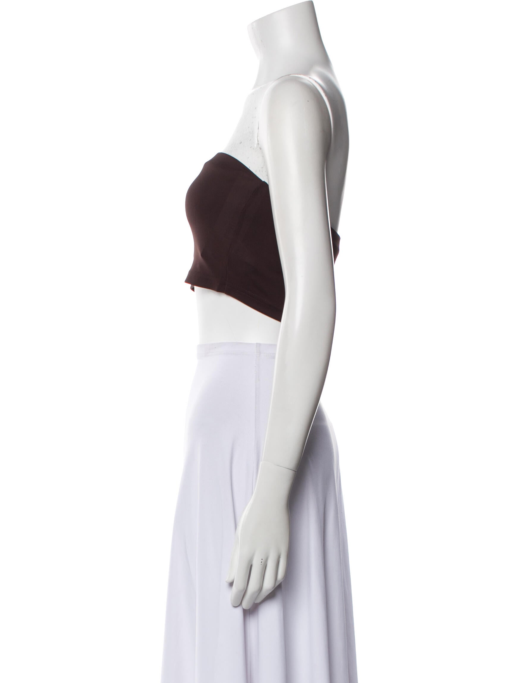 Tibi Strapless Crop Top w/ Tags