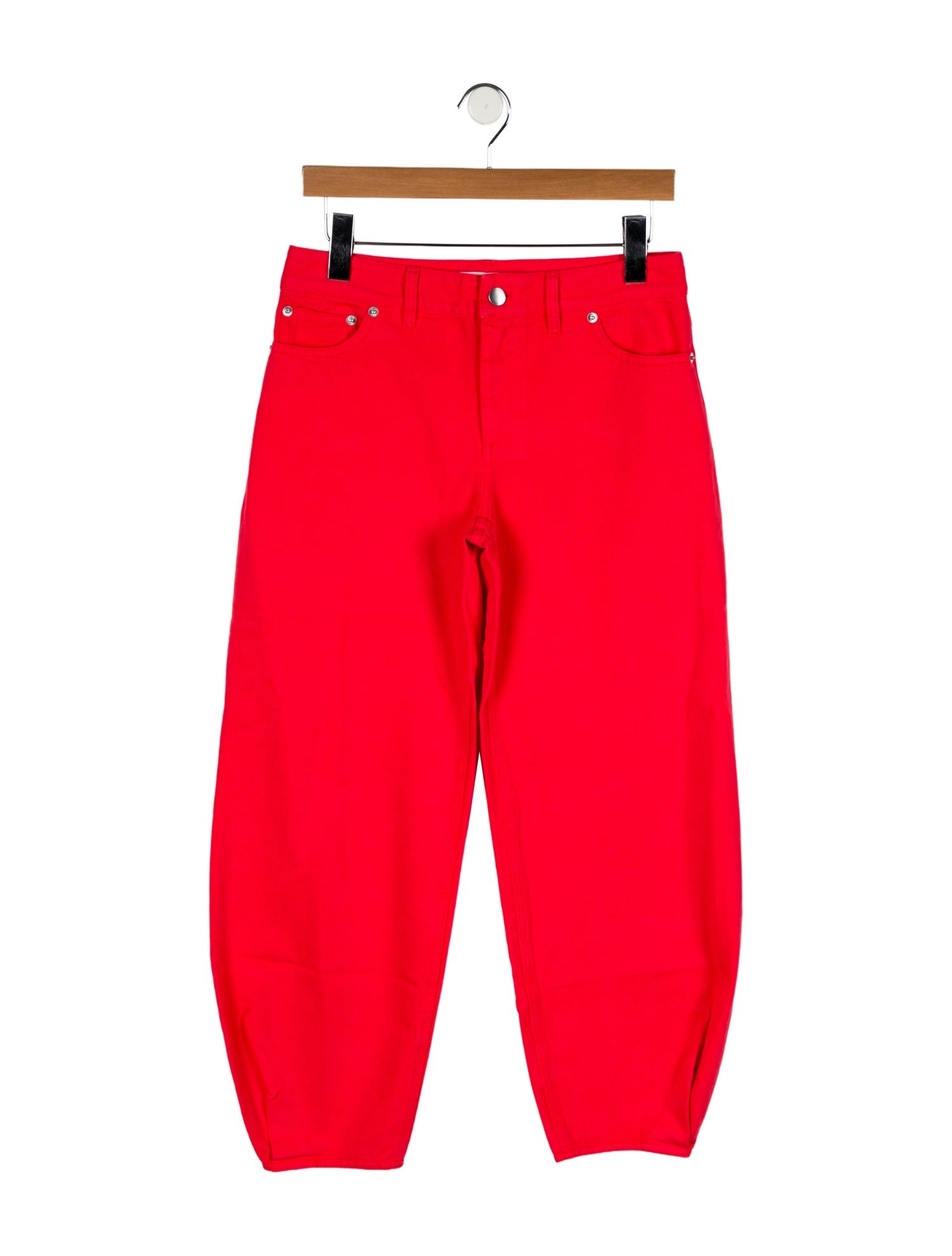 Tibi Mid-Rise Straight Leg Jeans w/ Tags