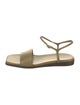 Tibi Leather Slides