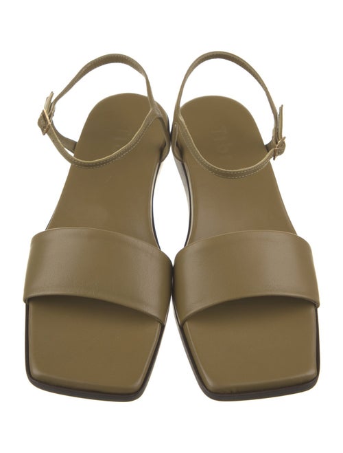 Tibi Leather Slides