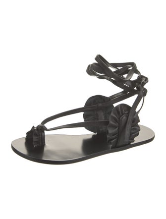 Tibi Patent Leather Mules