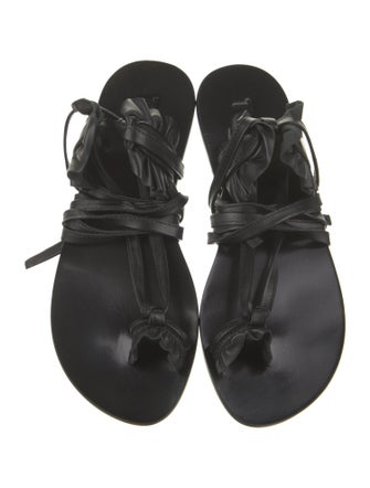 Tibi Patent Leather Mules