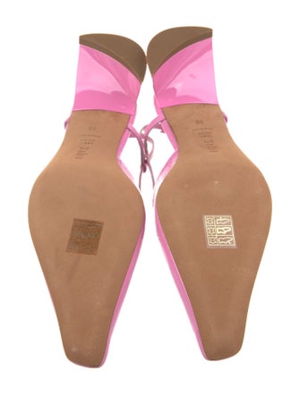 Tibi Patent Leather Mules