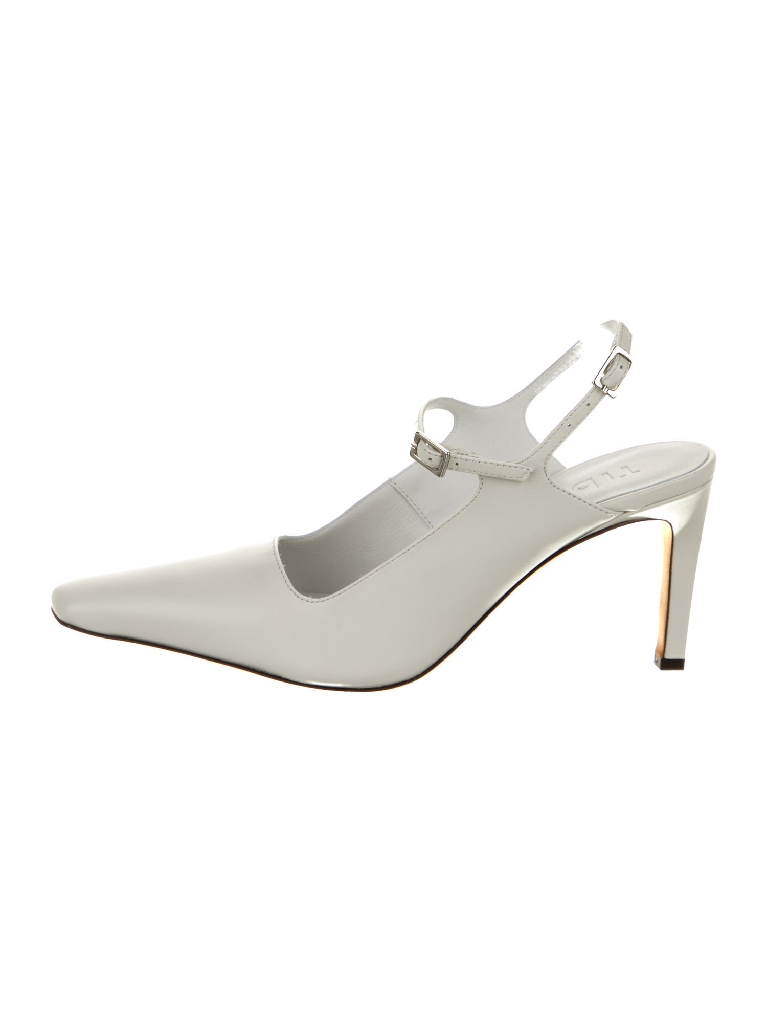 Tibi Leather Slingback Pumps