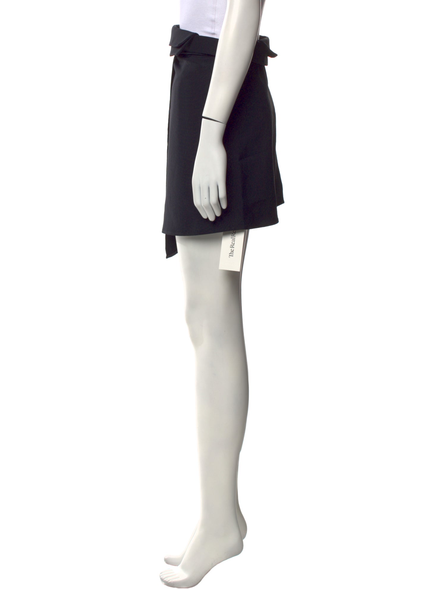 Tibi Pleated Accents Mini Skirt