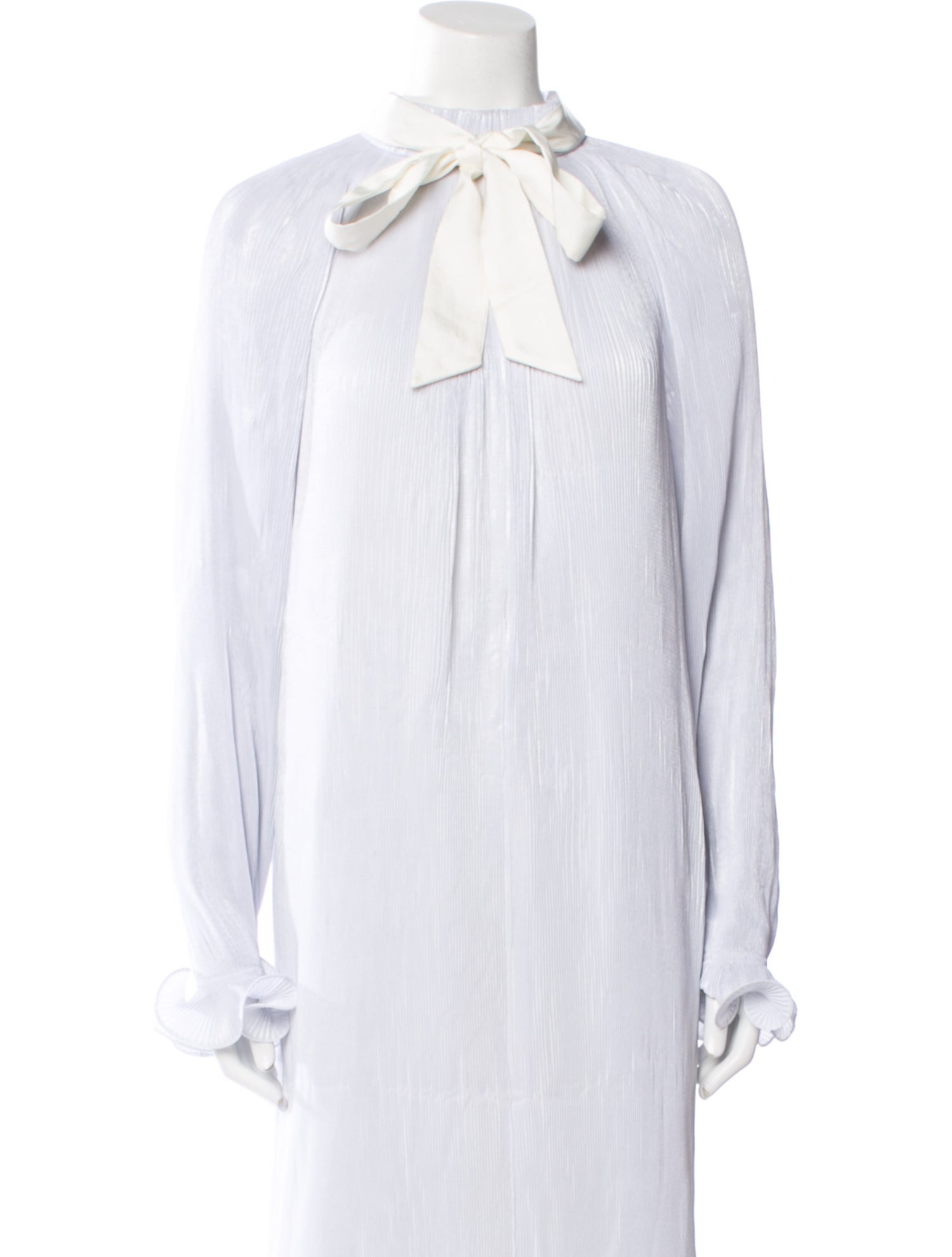 Tibi Mock Neck Midi Length Dress