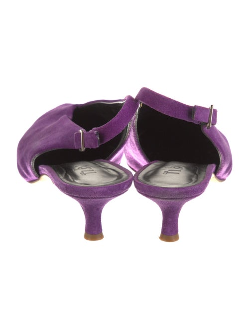 Tibi Suede Slingback Pumps