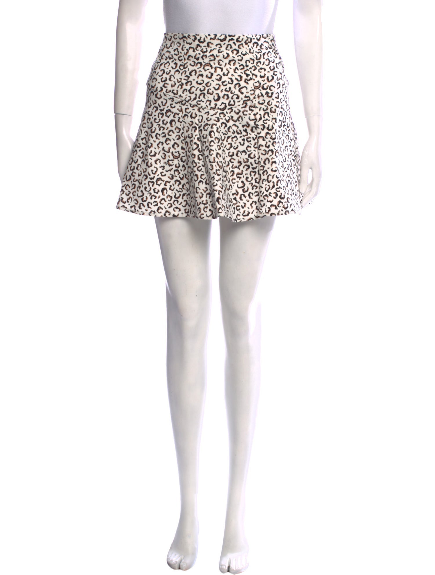 Tibi Printed Mini Skirt