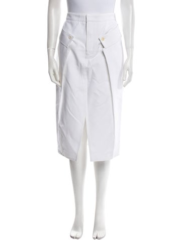 Tibi Skirts Knee-Length Skirt M