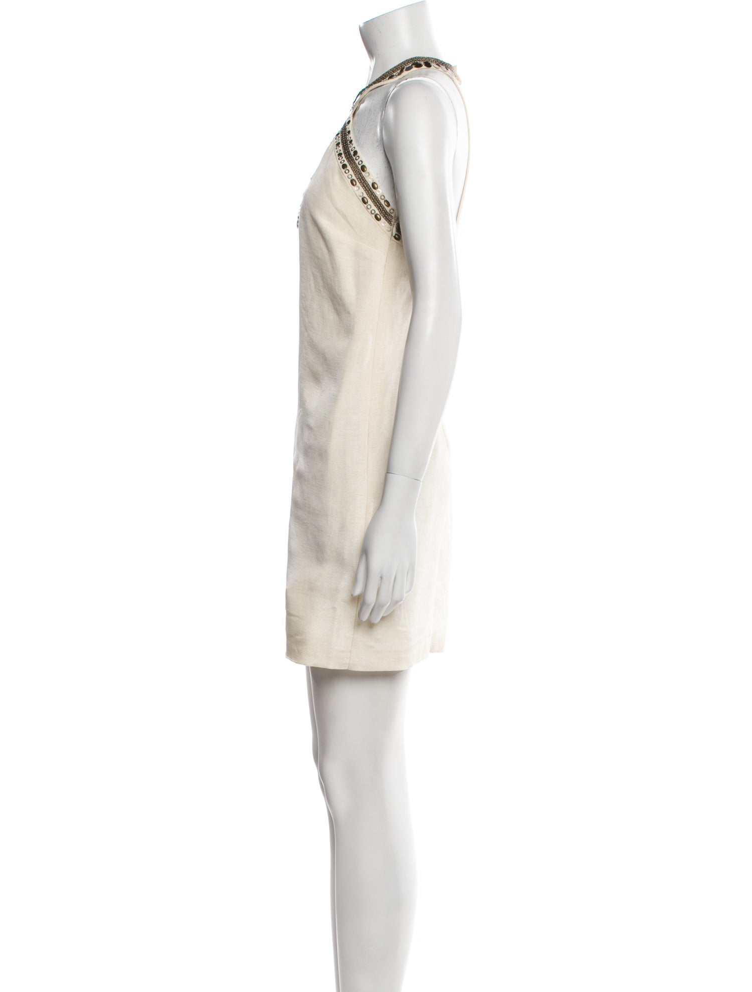 Tibi Linen Mini Dress