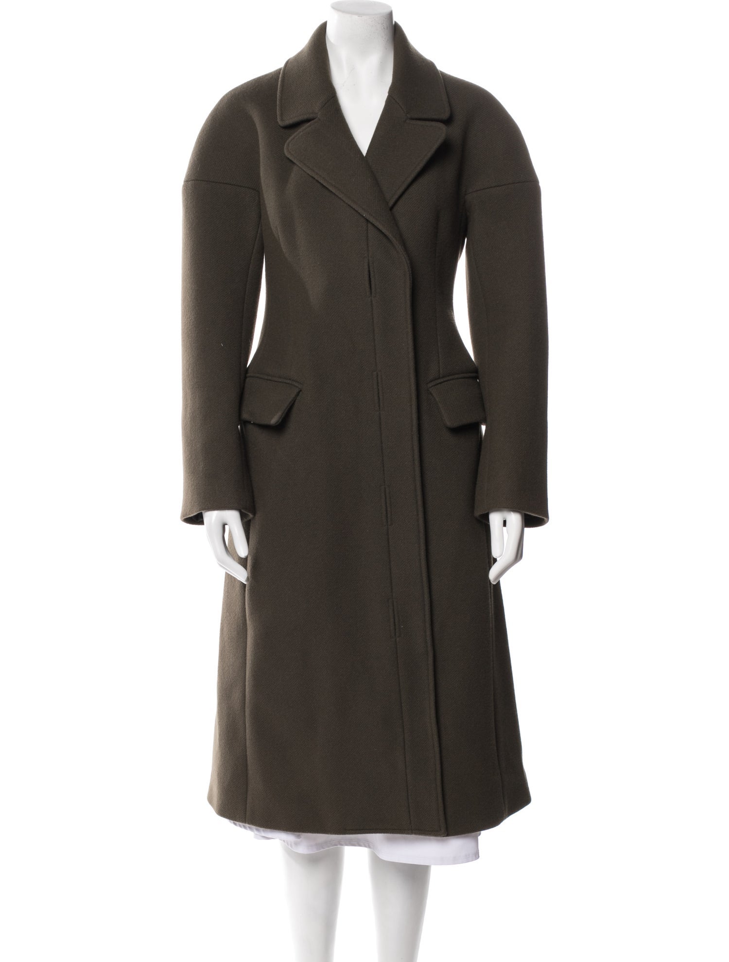 Tibi Virgin Wool Peacoat