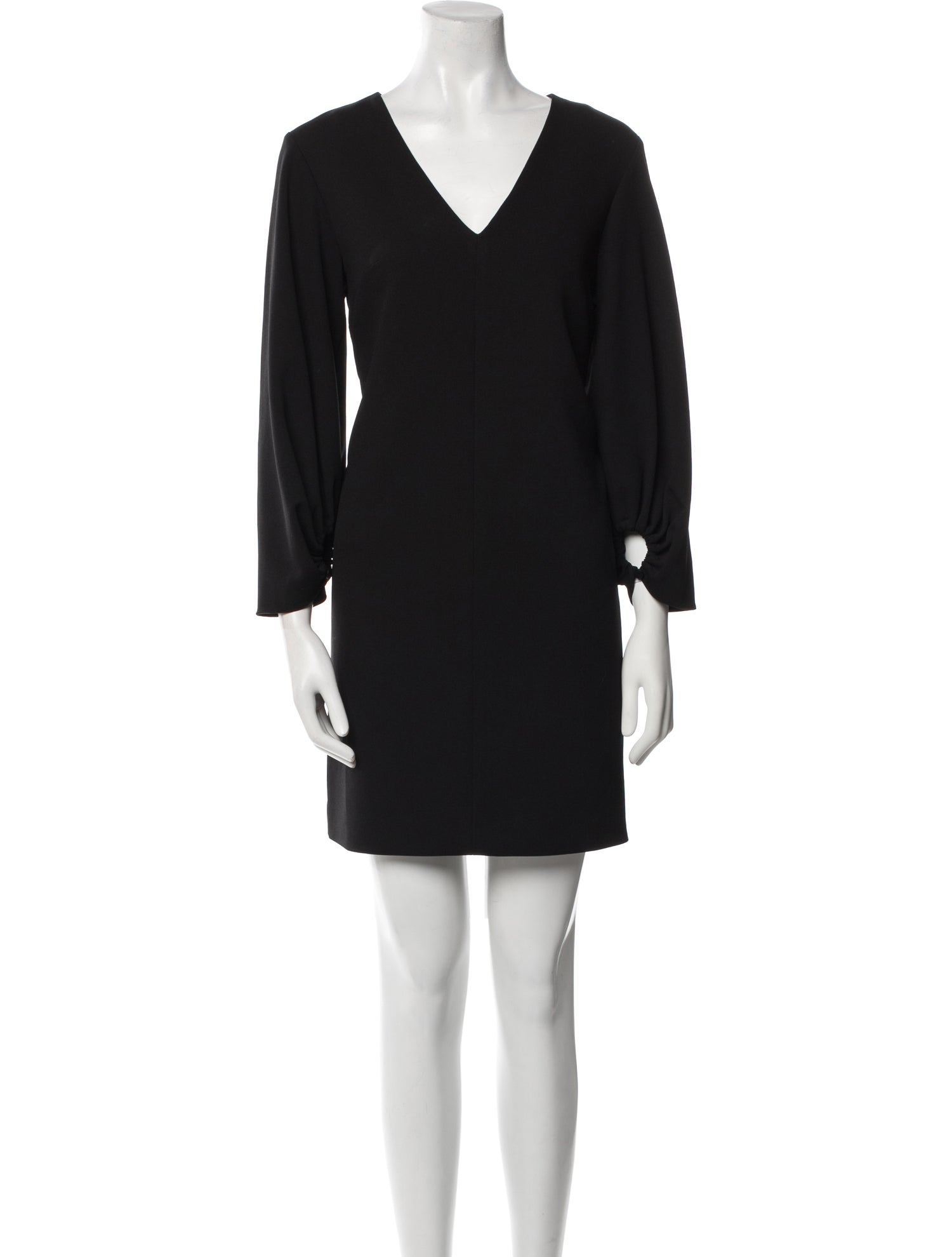 Tibi V-Neck Long Dress