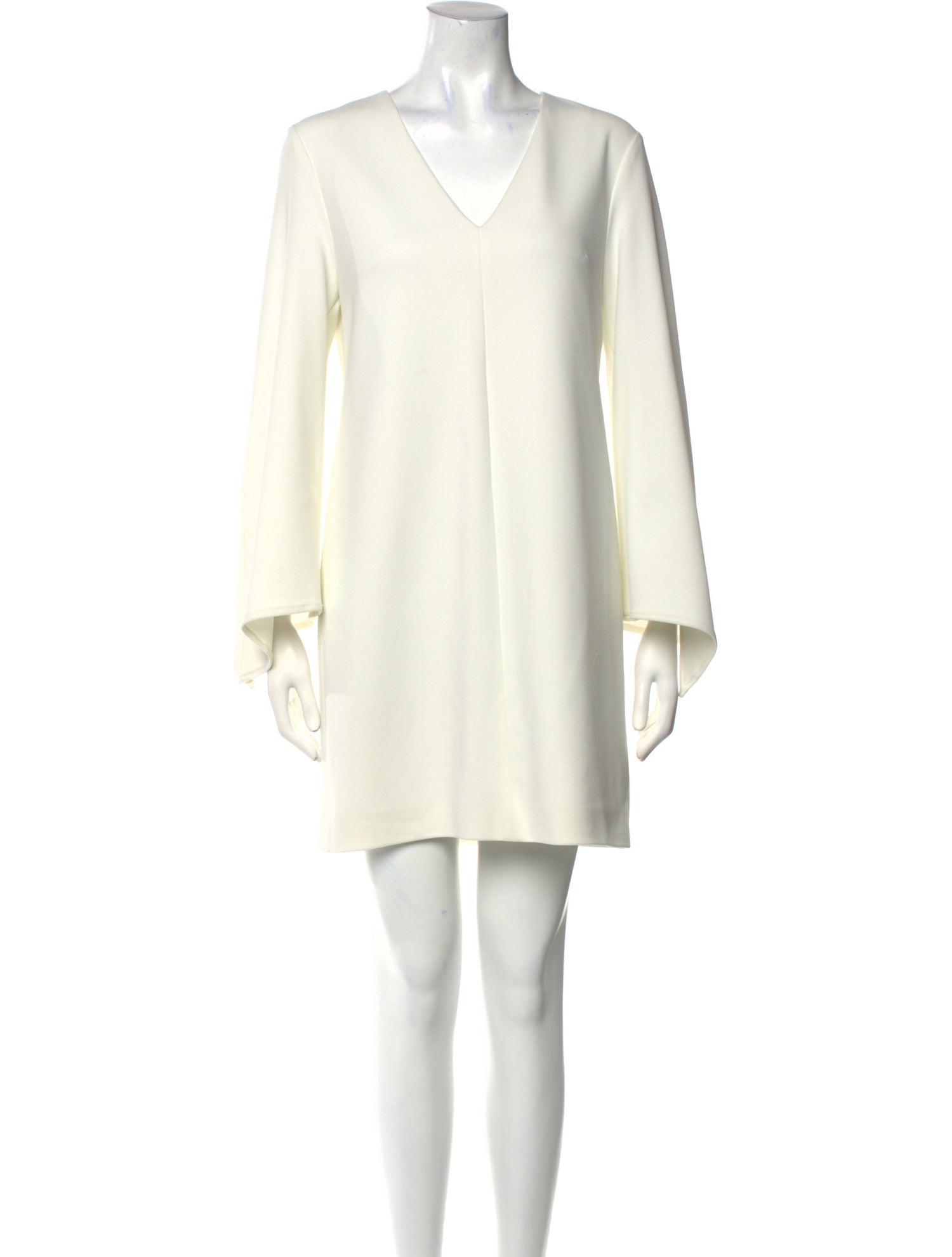 Tibi V-Neck Mini Dress