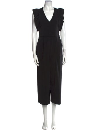 Tibi V-Neck Jumpsuit