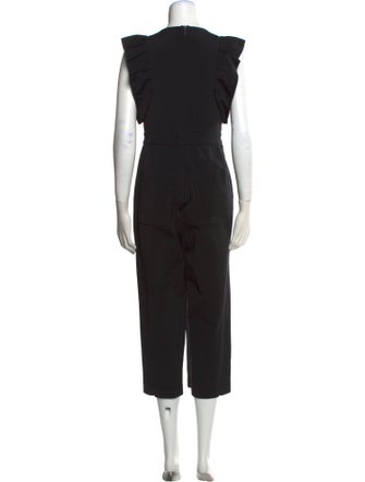 Tibi V-Neck Jumpsuit