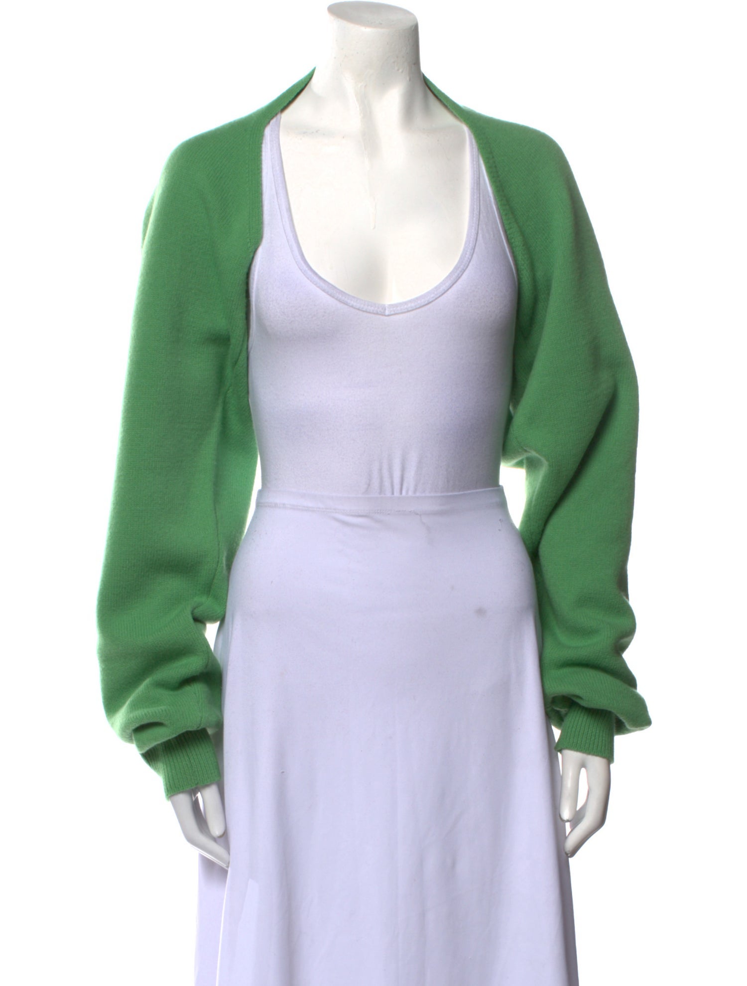 Tibi Wool Scoop Neck Sweater