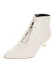 Tibi Leather Lace-Up Boots