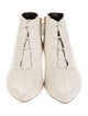 Tibi Leather Lace-Up Boots