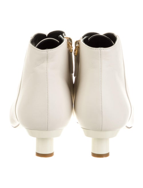 Tibi Leather Lace-Up Boots